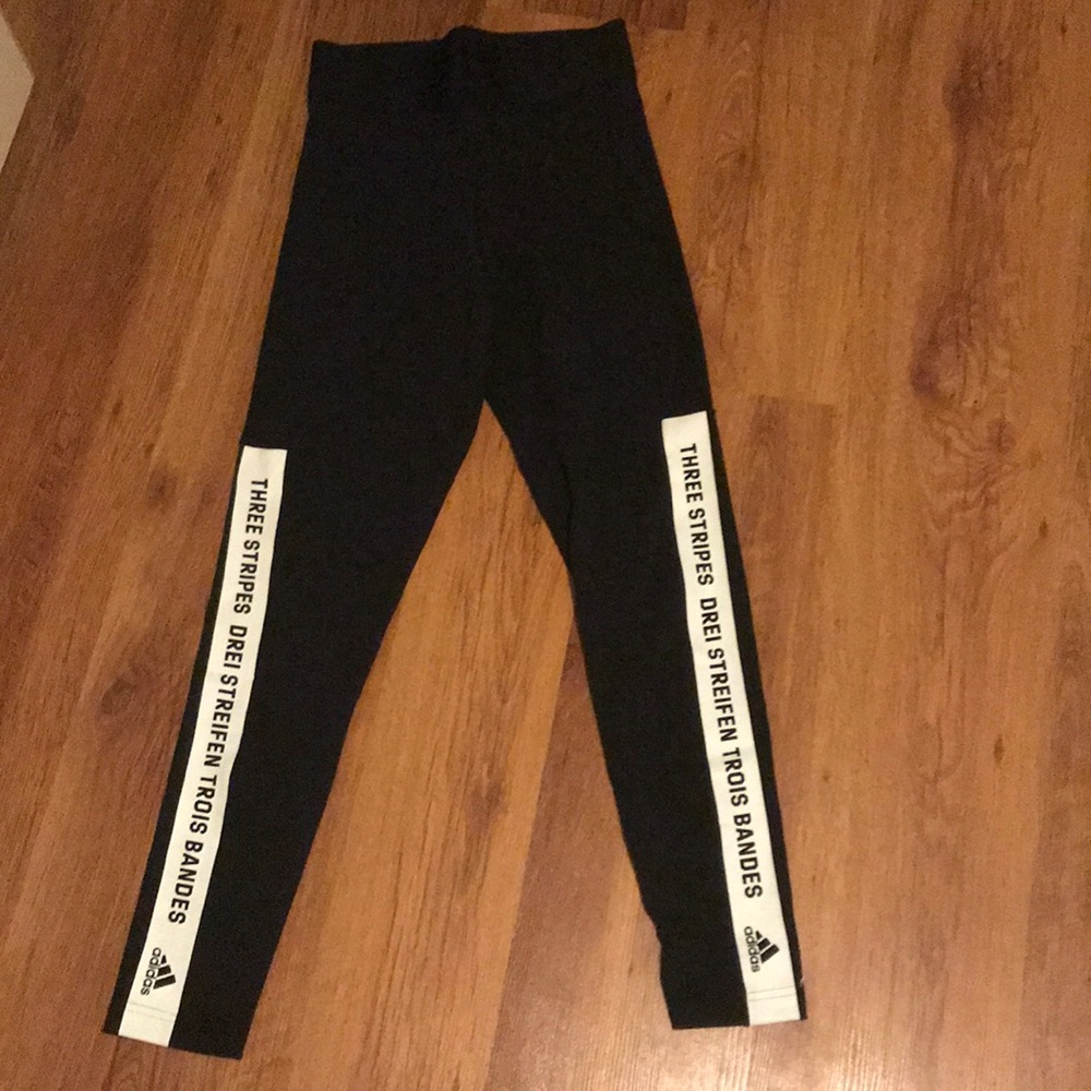 Adidas black leggings